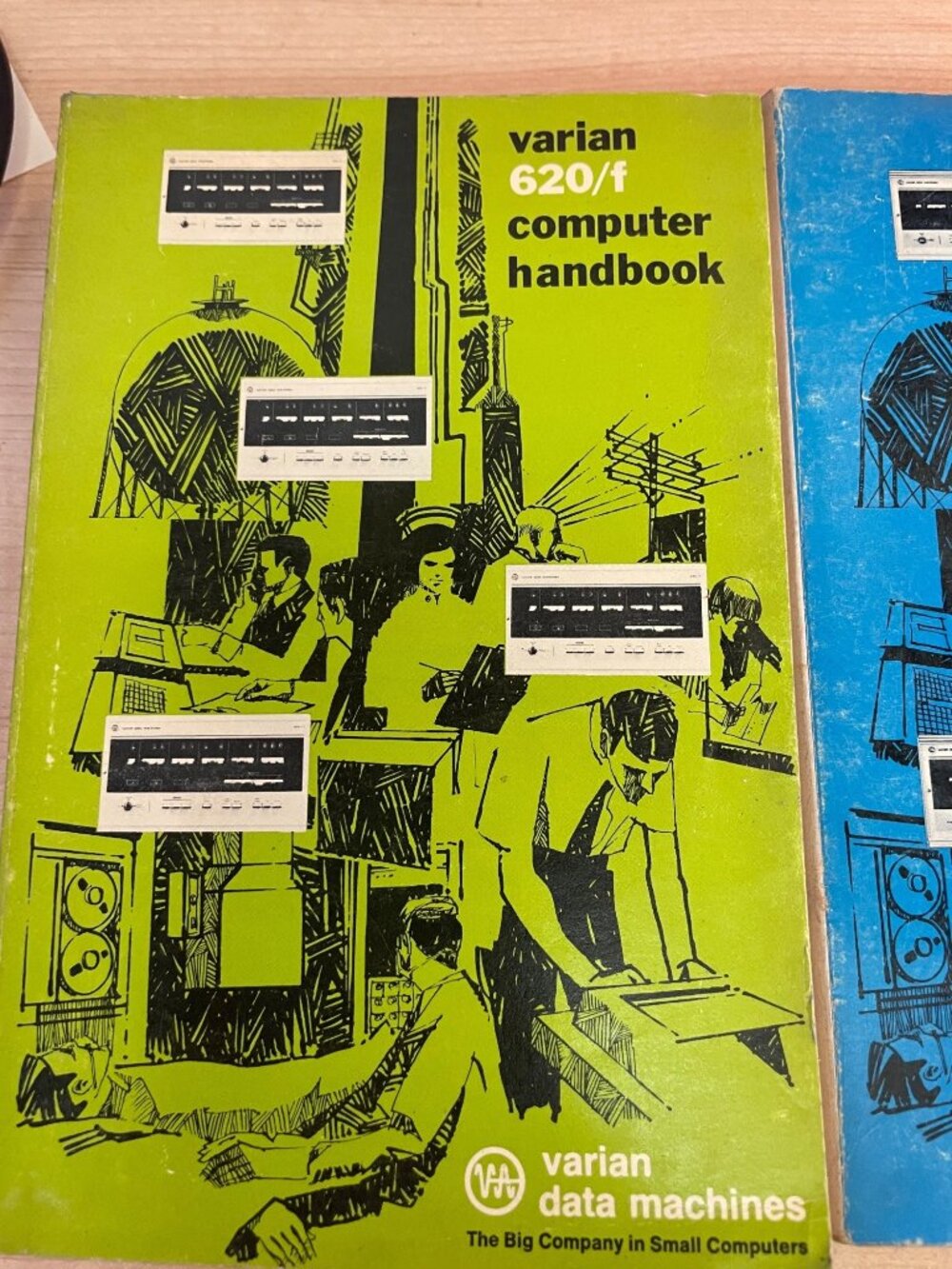 Varian 620/F & 620/L Computer Handbooks 1971 Vintage Tech Manuals Varian Data Ma